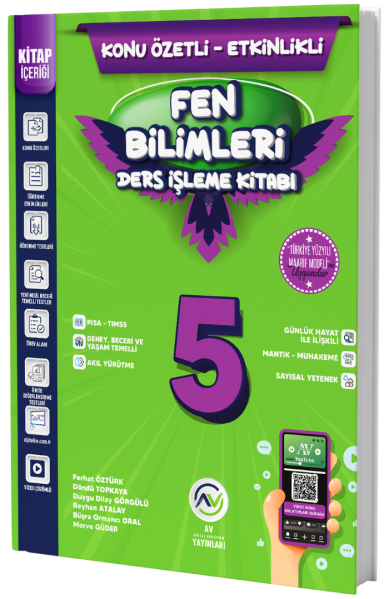 5.SINIF AV DERS İŞLEME KİTABI FEN BİLİMLER - 25-26